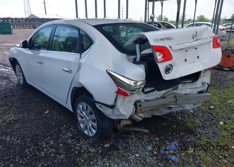 2017 Nissan Sentra Sv from USA, damaged, VIN 3N1AB7AP9HY358799